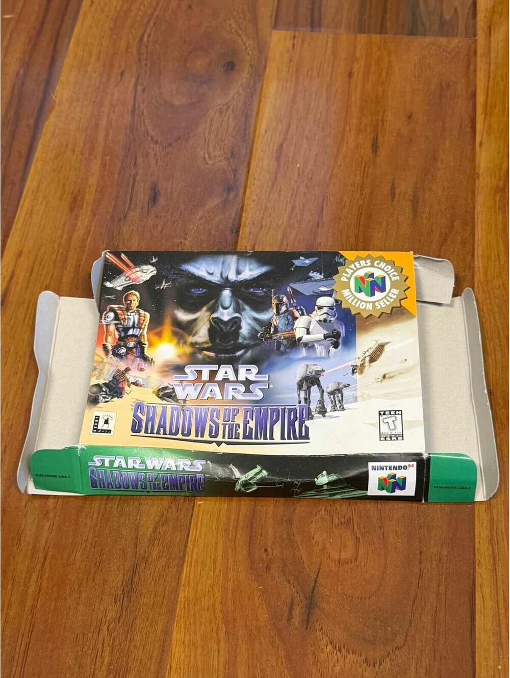 Star Wars Shadows of the Empire Original Box Only - Nintendo 64 N64 - No Game